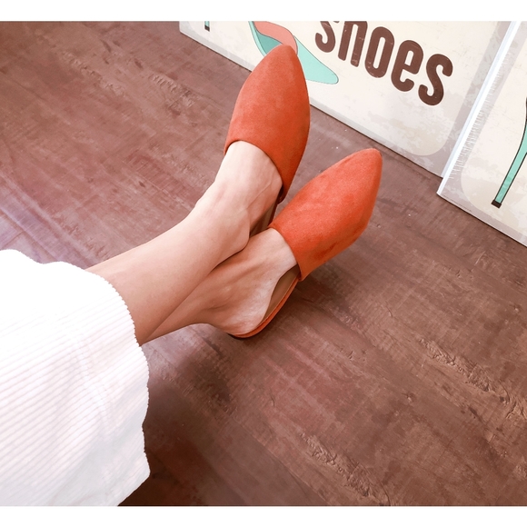 Price firm! Marcy// brick mule flat - Picture 4 of 4